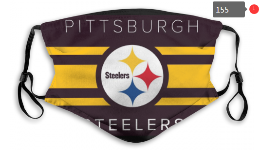 NFL Pittsburgh Steelers #15 Dust mask with filter->nfl dust mask->Sports Accessory